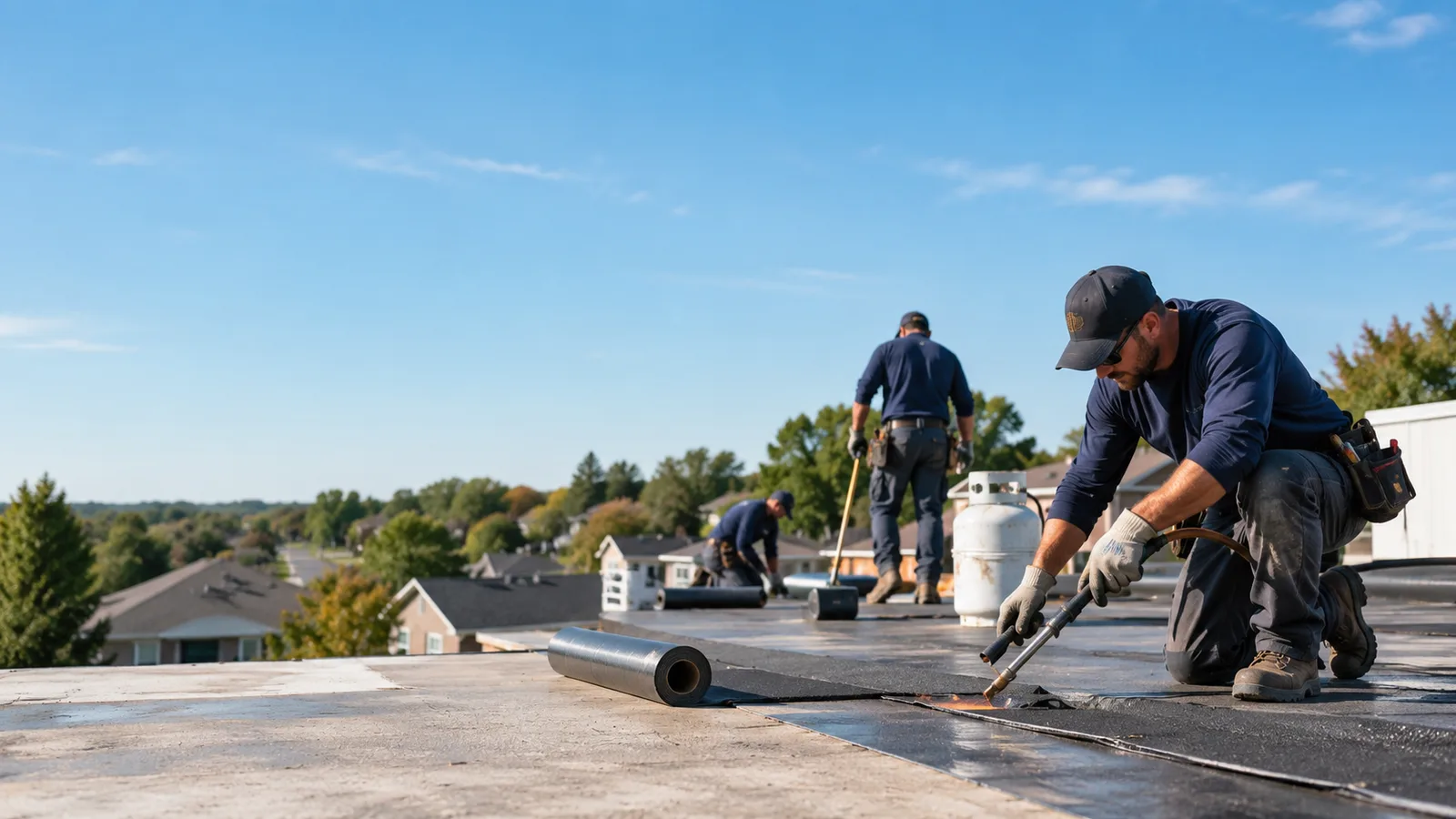 Flat Roof Leak Repair providers in Dahlgren, IL